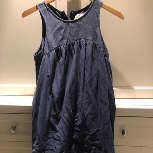 Navy dress with detail